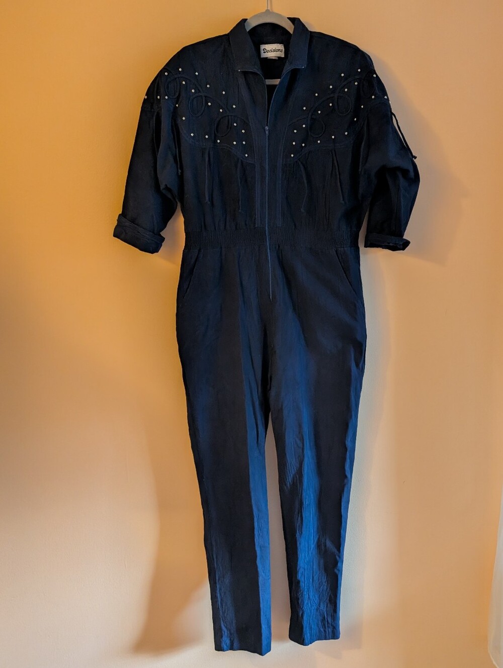 Vintage 1980s Fringe Jumpsuit